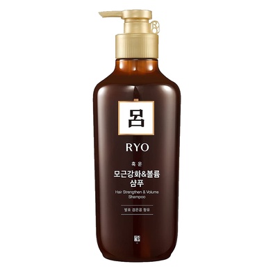 Ryo Hair Strengthener Shampoo Hair Loss Care 550ml | Perawatan Untuk Rambut Rontok ORIGINAL KOREA-RYO SHAMPOO