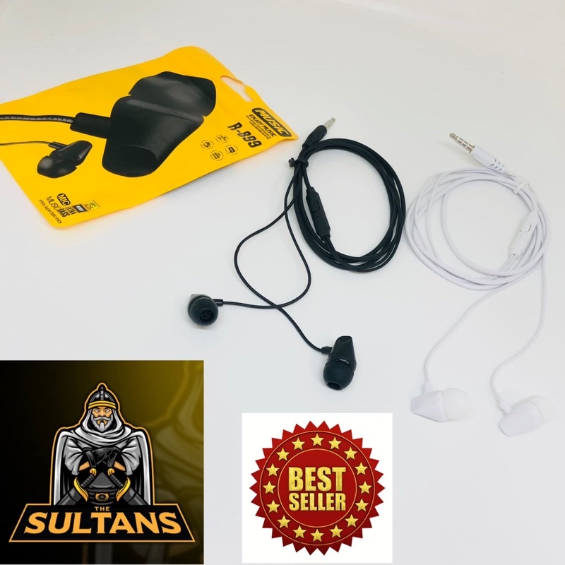 HANDSFREE REALME BUDS R-889 NEW PUREBASS EARPHONE