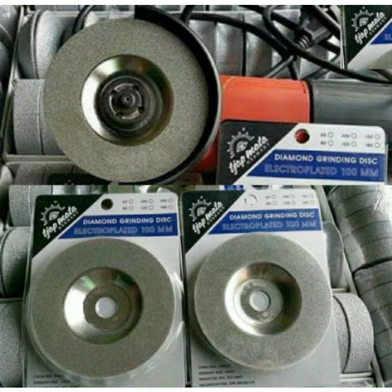 Mata gerinda gurinda bepel pinggul granit 4 inch bepel pinggul kaca