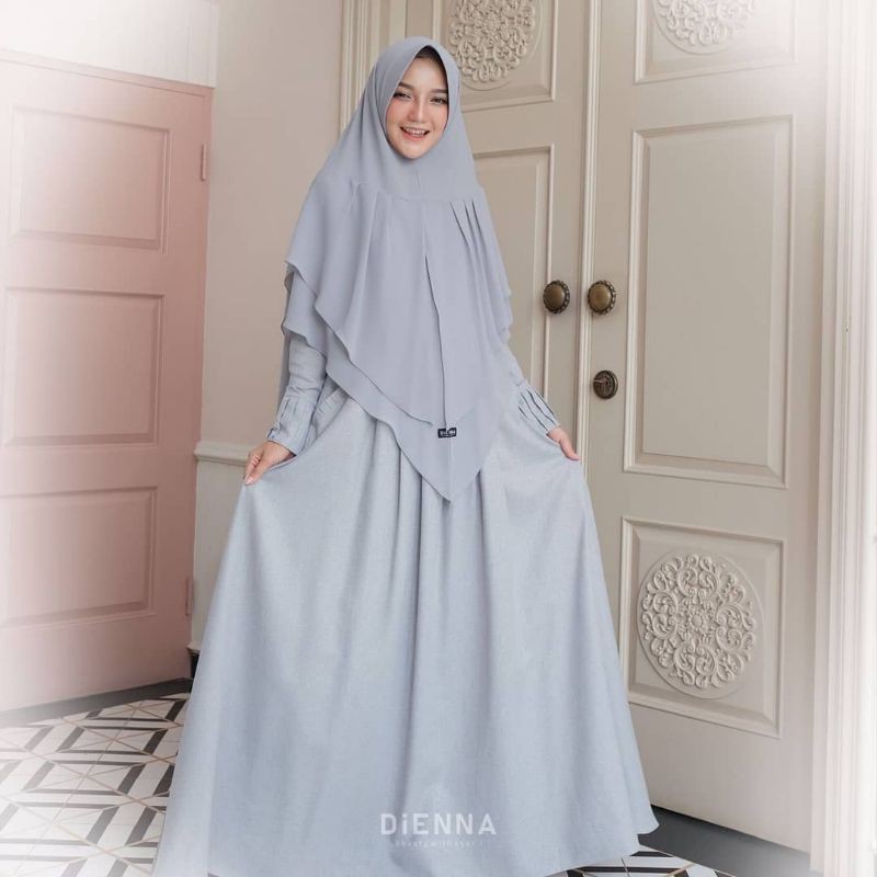 HILWA GAMIS SET BRANDED ORI DIENNA GAMIS