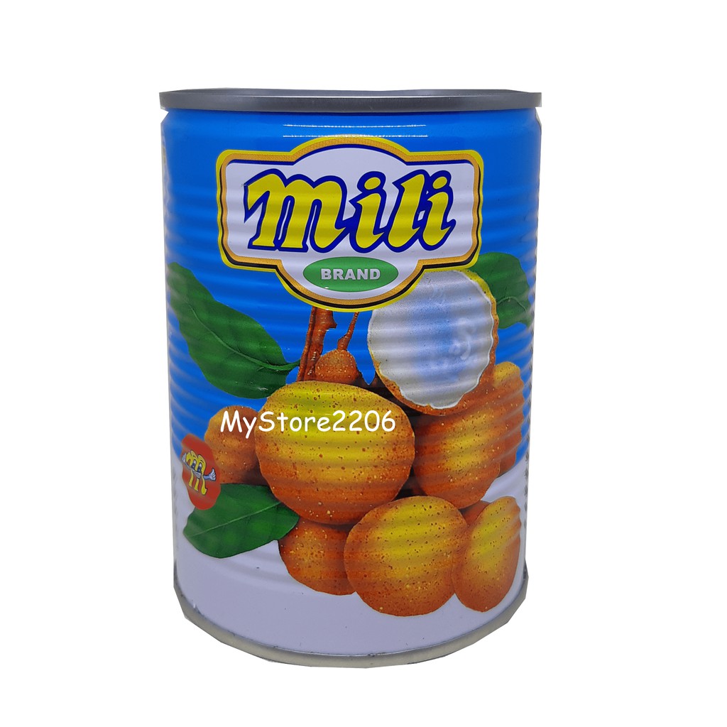 Longan Mili Brand Lengkeng Kaleng 565gr / Kelengkeng