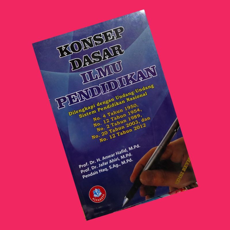 

Konsep dasar ilmu pendidikan... buku original