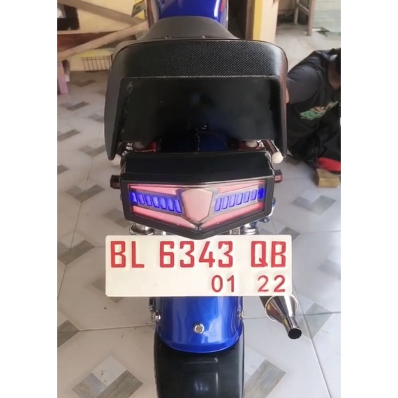 HOT SALE Lampu Stop Belakang Stoplamp LED Motor RX King New 3 in 1 Model Transformers LAMPU STOP BELAKANG RXKING NEW LED