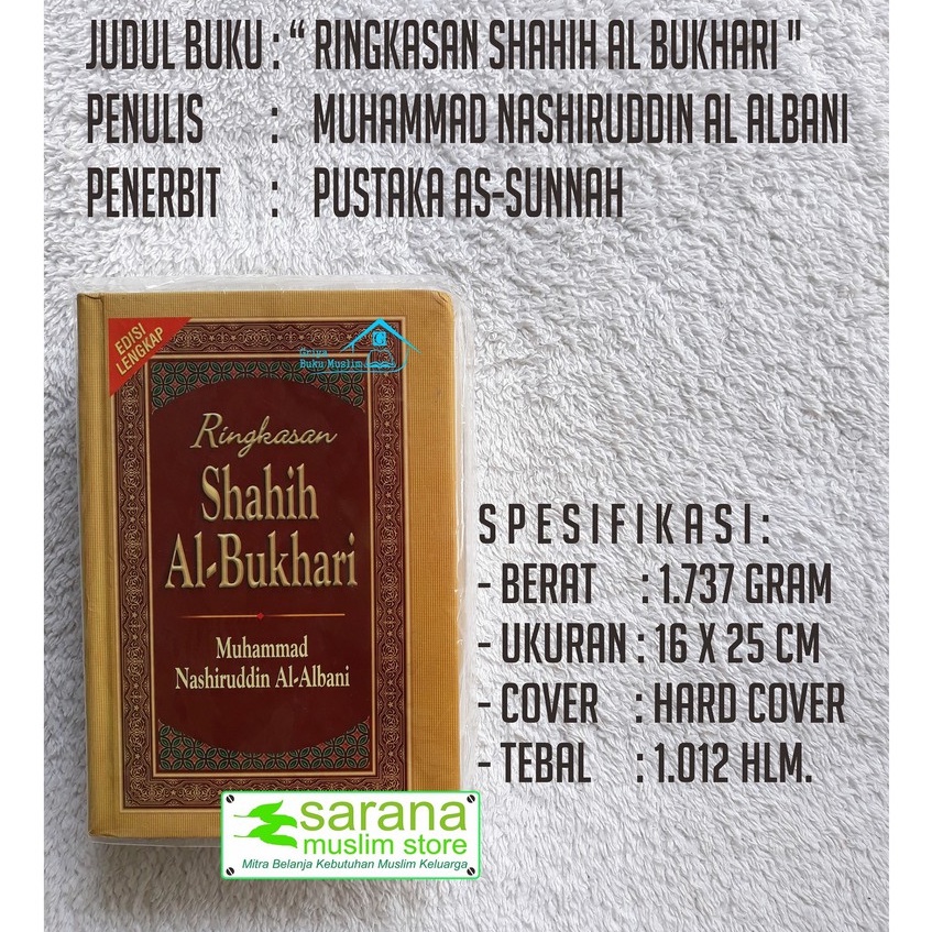 BUKU RINGKASAN SHAHIH AL BUKHARI