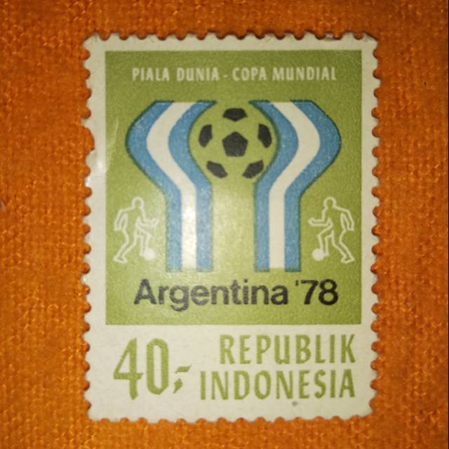 Perangko Indonesia Spesial Piala Dunia Argentina 1978