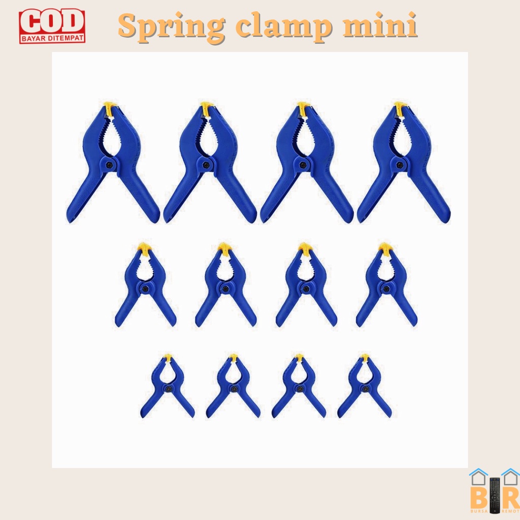 Clamp Jepit Mini 2 Inch Klem Tang Jepit Catok Klem Spring