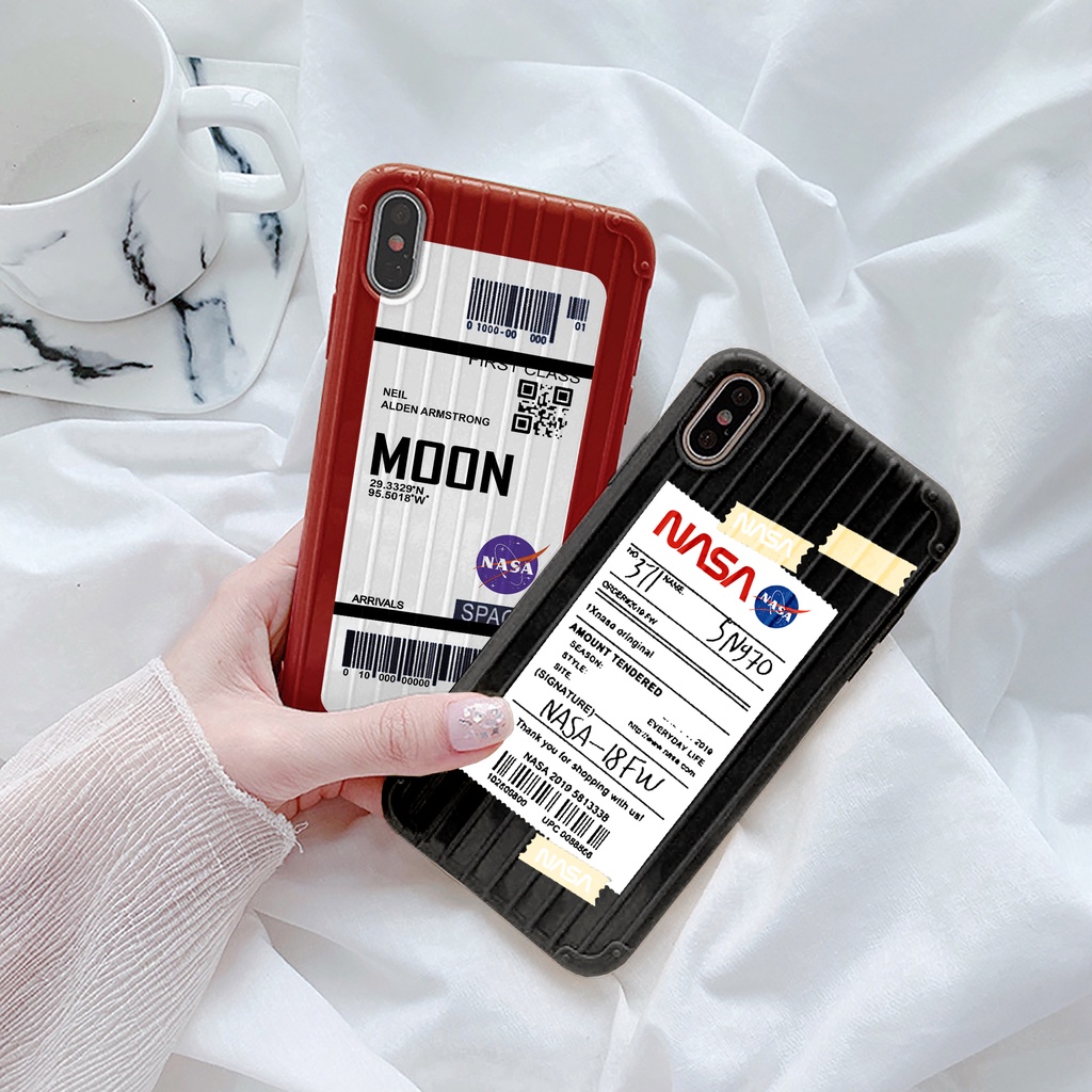 SOFTCASE TRUNK KOPER CASE NASA CASING HP REALME C25 C21 C12 C21Y C2 REALME 7 REALME 5 REALME 8 4G 5G