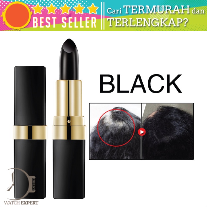 Bisa COD Lipstik Cat Rambut Uban Penghitam Bright Hair Dye Pen - YOUZIXUAN 20180087