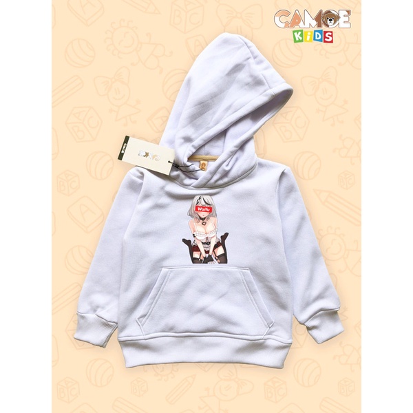 Hoodie Anak KIDS Anime Waifu Sakamata Chloe Hololive