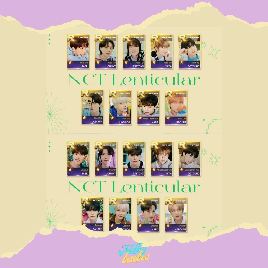 ✨[READY STOCK (baca desc box)] Lenticular NCT127 - STICK TOGETHER✨ TAEIL JOHNNY YUTA TAEYONG DOYOUNG