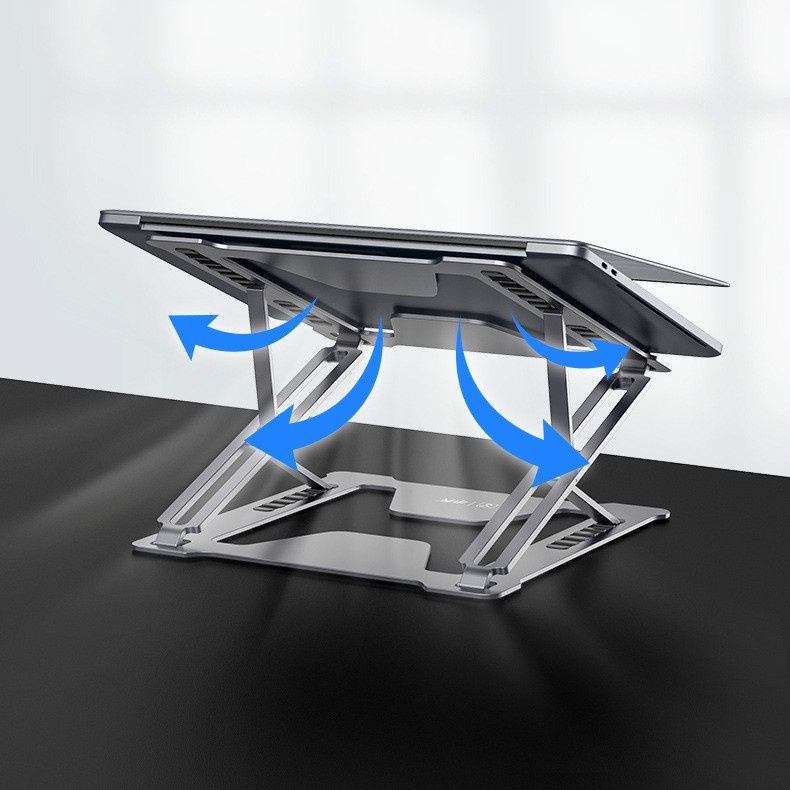 Aluminum Alloy Material Protable Adjustable Office Desktop Laptop Stand Holder