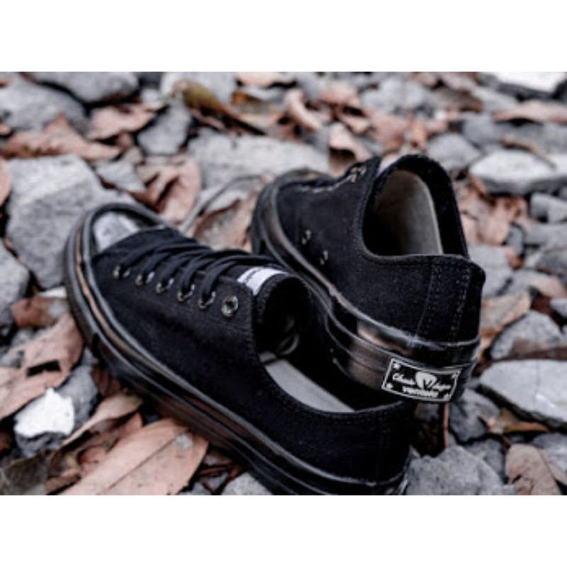 Sepatu ventela original Bts 70s Low hitam polos