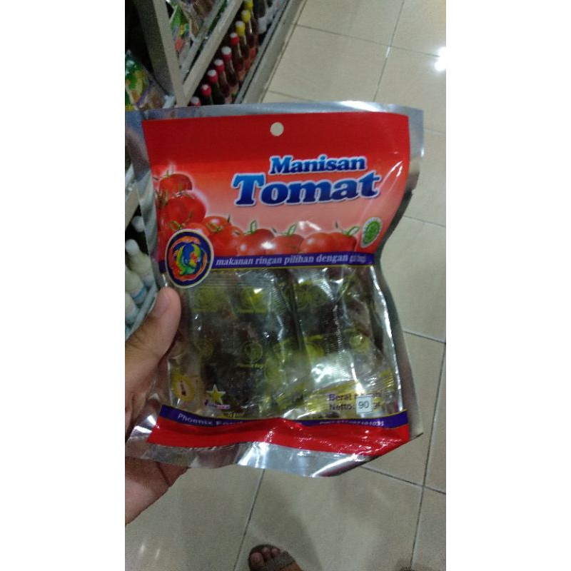 

manisan rumput laut merk pheonix rasa tomat 90gr