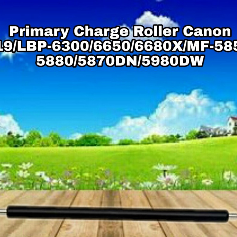 PCR Primary Charge Roller Canon 319 LBP-251 252dw 253dw 253x 6300dn 6310dn 6650dn 6670dn 6680x 6300