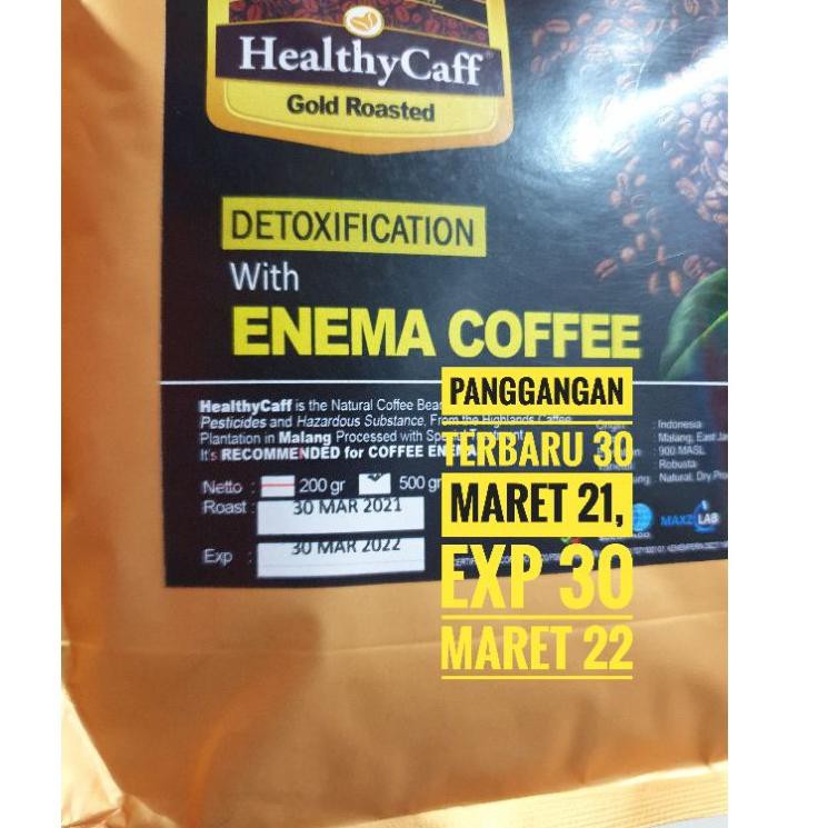 

Q4R7 HEALTHY CAFF KOPI ENEMA ORGANIK 500 GRAM, STOK BARU SETIAP MINGGU, DIJAMIN FRESH TND