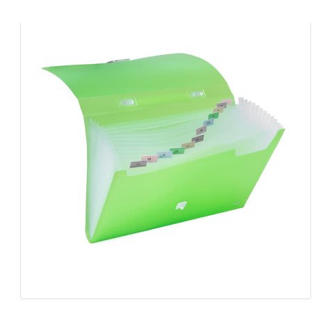 

Bantex Expanding File With Handle Folio Grass Green #3603 15