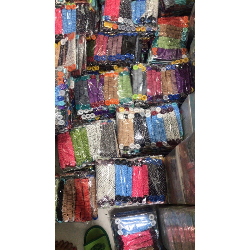 KONEKTOR HIJAB harga tertera perlusin 12pcs motf random