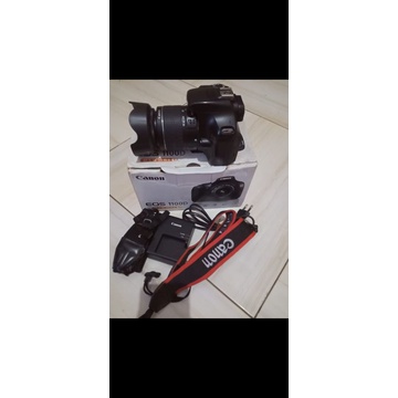 Canon 1100d+lensa tele70.-300 mm .