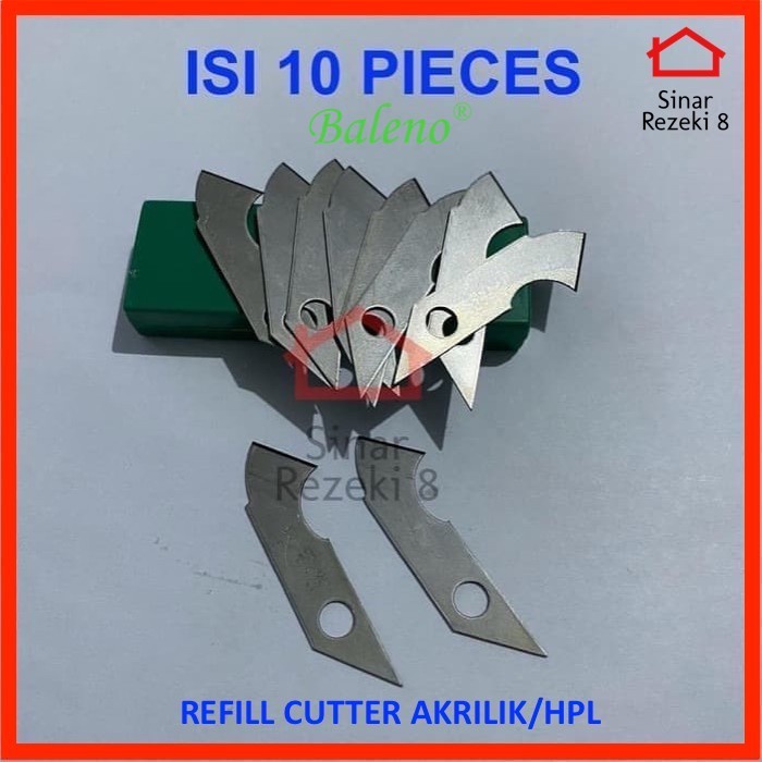 

Promo Refill Isi Cutter Mata Pisau Akrilik Potong Hpl / Acrylic Plastik Deco Bergaransi