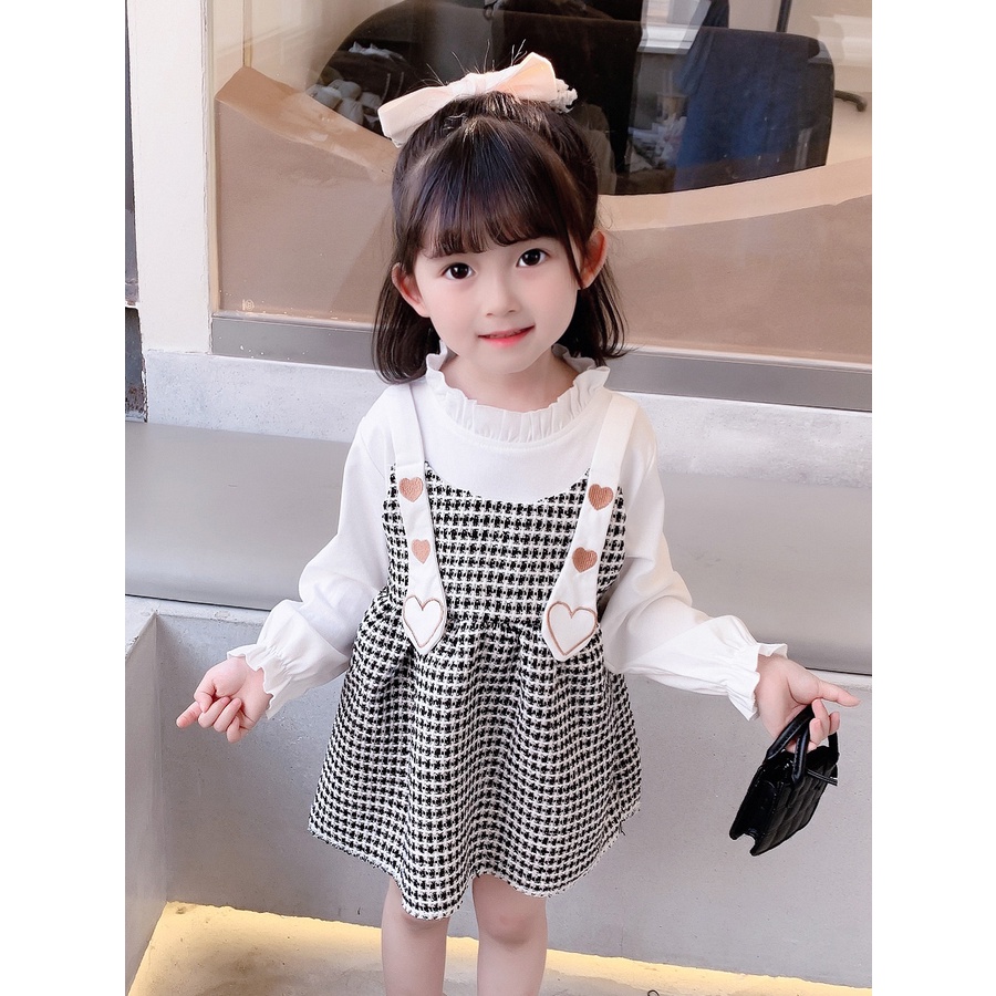 Bayi - 2 TAHUN | Bae Cha Dress Baby - Dress Anak Perempuan Kualitas Import Dres Overall Cewek Atasan Anak ZR Vedia