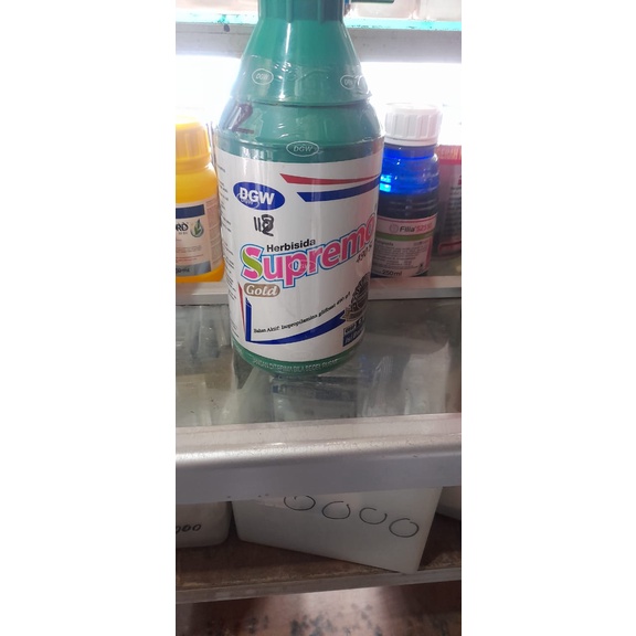 SUPREMO GOLD 490 SL 1 LITER HERBISIDA SISTEMIK OBAT PEMBASMI RUMPUT DAN GULMA SAMPAI AKAR