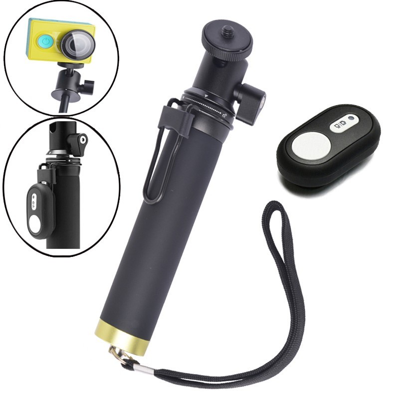 Tongsis Xiaomi Yi Selfie Stick Monopod with Bluetooth Remote