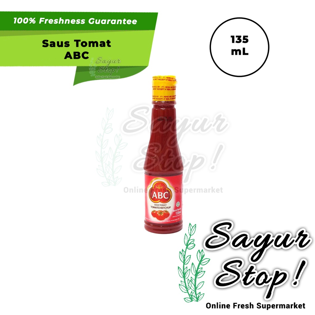 

Sayur Stop Saus Tomat ABC 135 mL