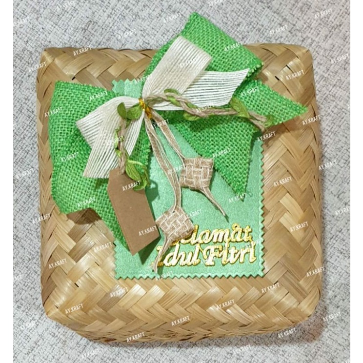 

Pita Hias Lebaran / Besek Hias Lebaran 20 x 20cm (4)