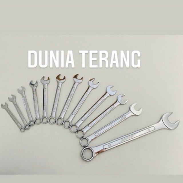 Kunci Ring Pas ATS 16 mm - Kunci kombinasi 16mm - Combination Spanner