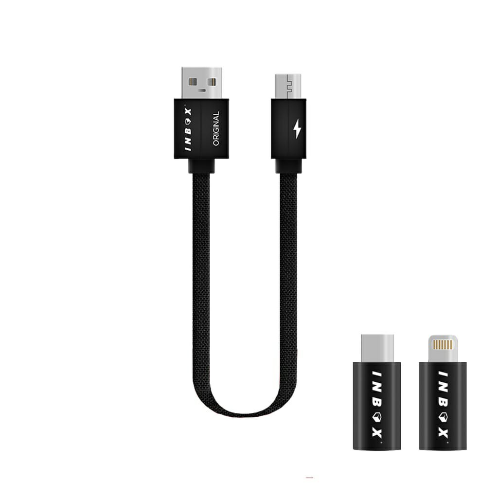 Inbox Powerbank Charging Kit Qualcomm Data Cable Micro