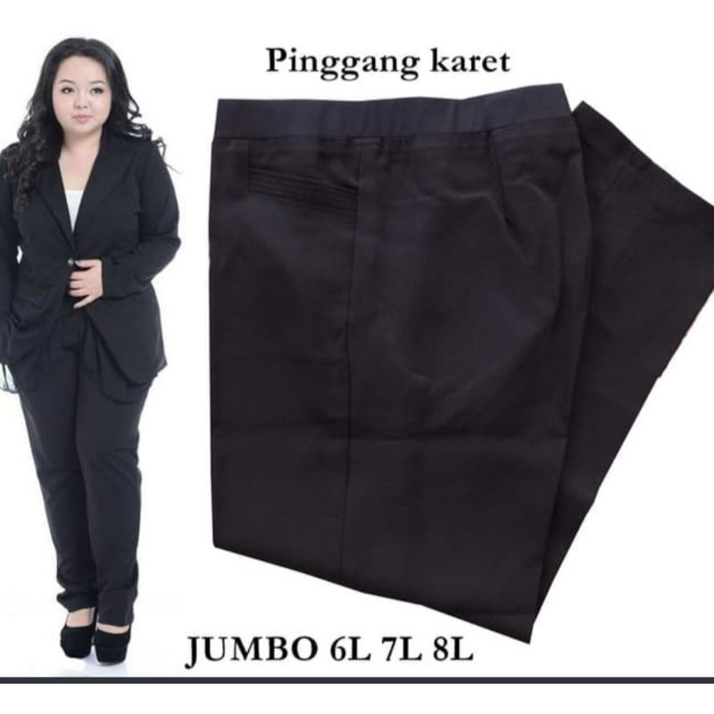 CELANA Panjang JUMBO WANITA CELANA KERJA