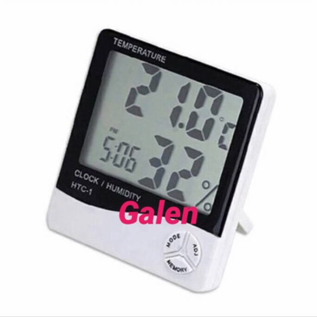 Hygrometer thermometer HTC 1,pengukur suhu ruangan