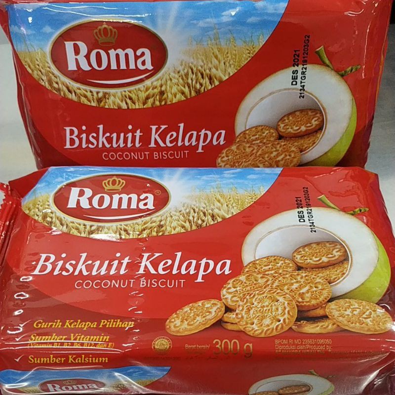 

ROMA BISKUIT KELAPA 300GR