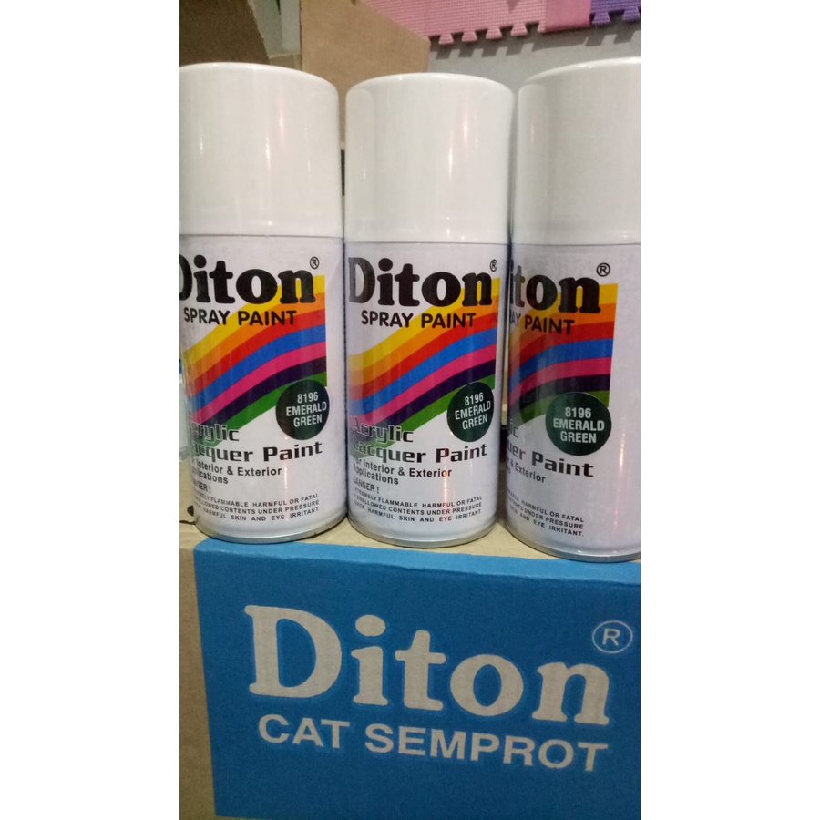 cat semprot pilok pilox diton emerald green 8196 300cc hijau tua metallic