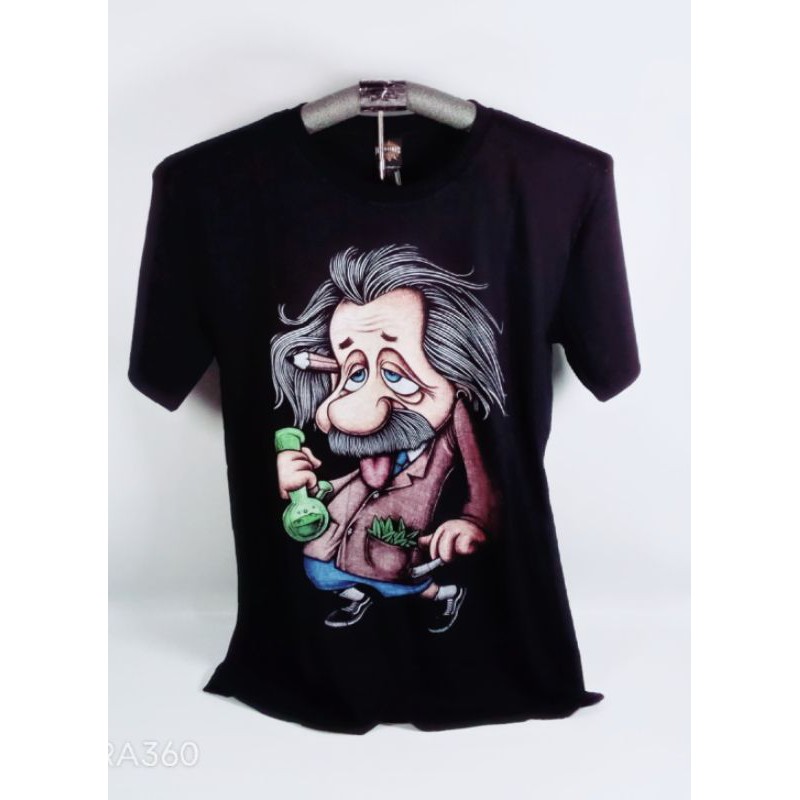 Kaos Albert Einstein Kartun Baju Albert Einstein