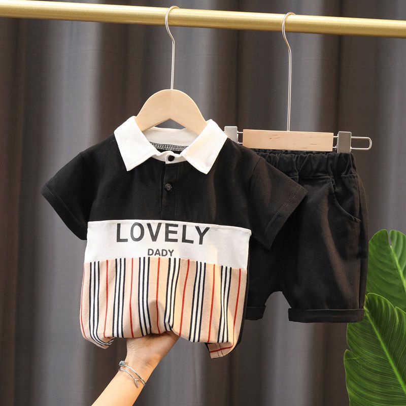 setelan baju anak import polo celana pendek laki laki cowok usia 1 2 3 4 5 fashion impory grosir fas