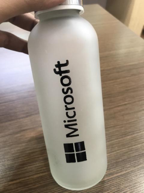 Souvenir Botol Minum Kaca Beling Custom Kemas Tile