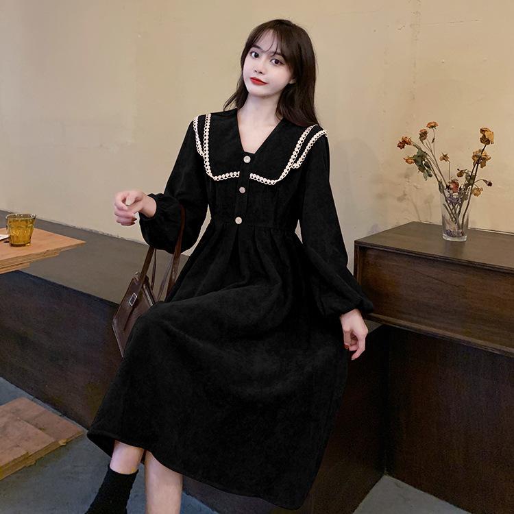 LADYSHOP [COD] D181 DRESSKORDUROI PRANCIS