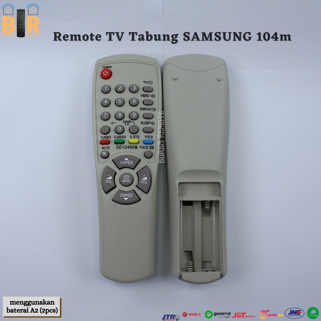 Remot REMOTE TV TABUNG SAMSUNG TIPE 00104M ECER DAN GROSIR