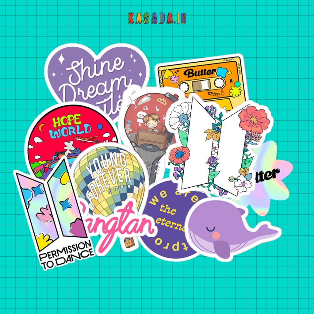 STIKER/STICKER PACK BTS