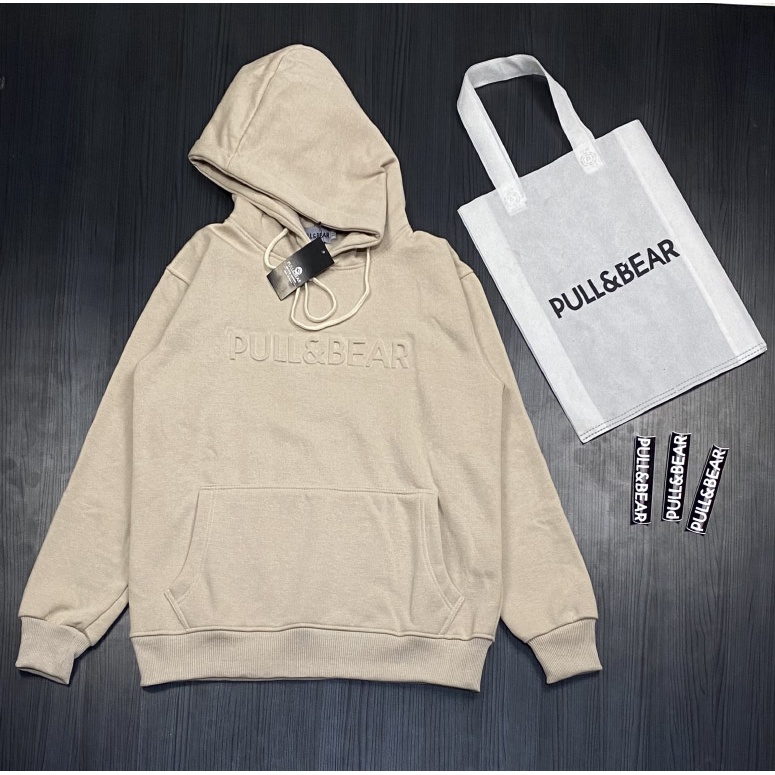 Hoodie Pull&amp;Bear Embos Premium