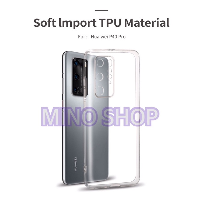 SOFTCASE TRANSPARAN HUAWEI P40 PRO PREMIUM CLEAR SOFT CASE