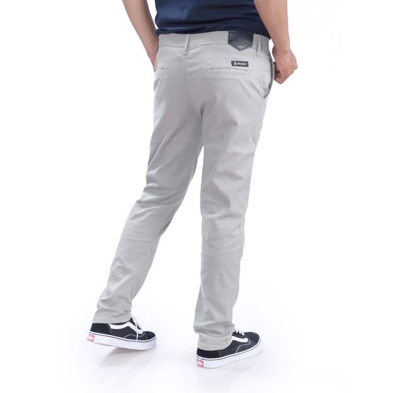 CELANA PRIA CHINO Slim fit Panjang Kerja Kantor Santai Liburan Cowok Gantleman boy Skinnyhtth