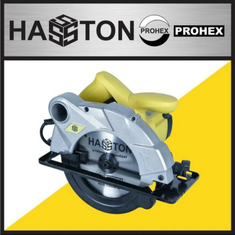 Serkel circular hasston prohex gergaji mesin potong kayu 7in berkualitas