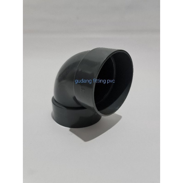 knie 3 " D / L / elbow pvc Voscar