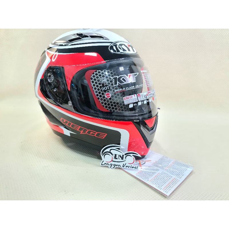 Helm Full Face KYT Vendetta 2 Xavi Vierge