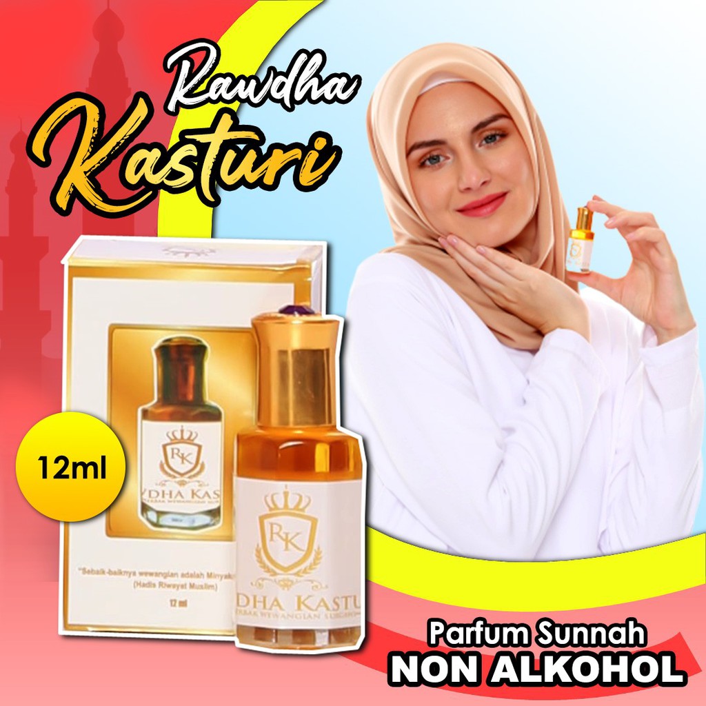 

Rawdha Kasturi - Parfum Kesukaan Rasulullah Minyak Kasturi Asli