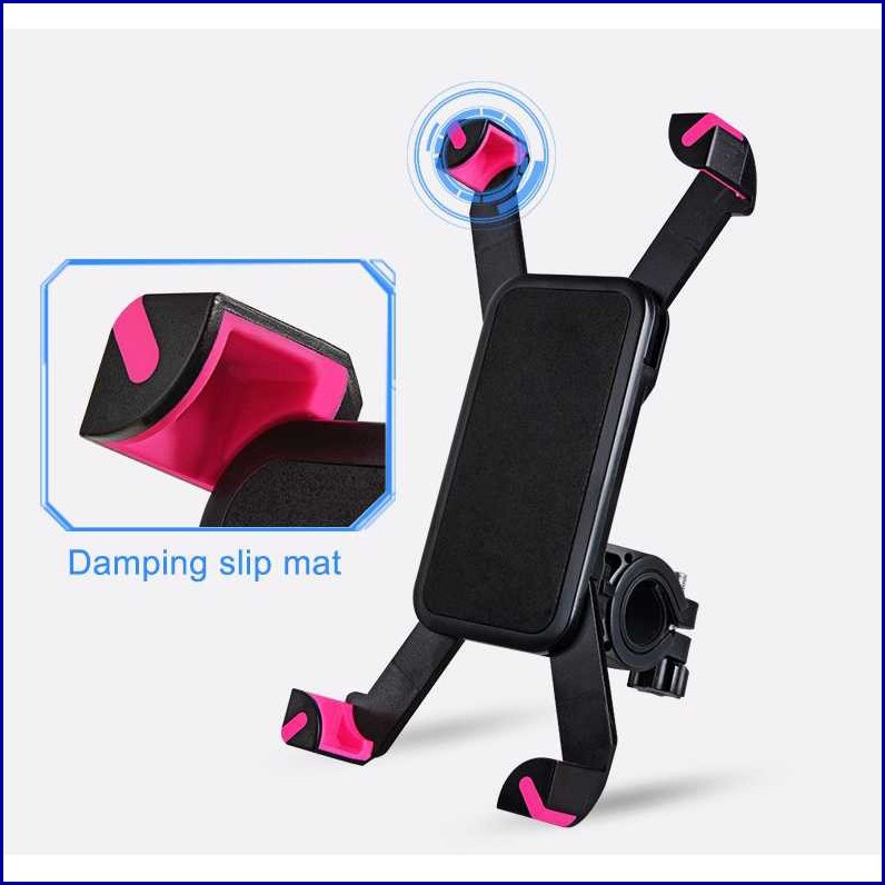 Holder Sepeda Smartphone 360 Derajat - Rockbros