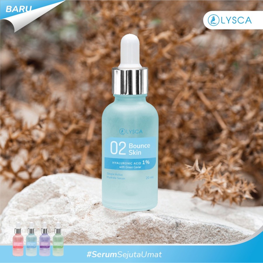 LYSCA BOUNCE SKIN Hyaluronic Acid 1%* + Green Caviar ( New )