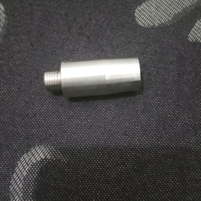 best seller] nepel/adaptor/dudukan peredam Kuningan Laras baja od 16